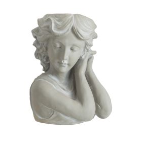 Statue Portrait Flower Garden Decoration (Option: SY004Z160FL Style)