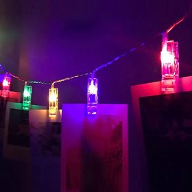 LED Photo Holder String Lights (Option: Colorful-150cm)