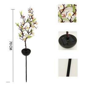 Solar Ground-Inserted Cherry Firework String Outdoor Waterproof (Option: Solar cherry tree branch light)