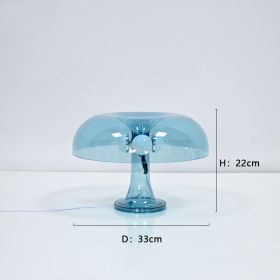 Modern Minimalist Mushroom Decorative Lighting Table Lamp (Option: USB-Mint Green)