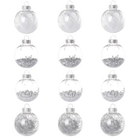 Christmas Tree Ornament Ball Suit (Option: Silver White)