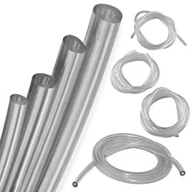 4 Petrol Fuel Line Hose Gas Pipe Tubing For Trimmer Chainsaw Mower Blower Tools (Option: Clear)