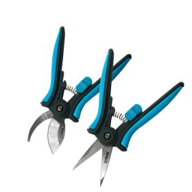 Household Bonsai Gardening Flower Arrangement Multifunctional Scissors (Option: Two piece set)