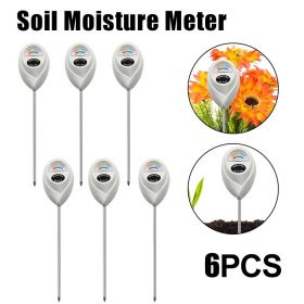 White One In One Soil Testing Meter (Option: White-6PCS)